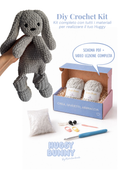 Kit Huggy Bunny - Materiali+Schema+Video