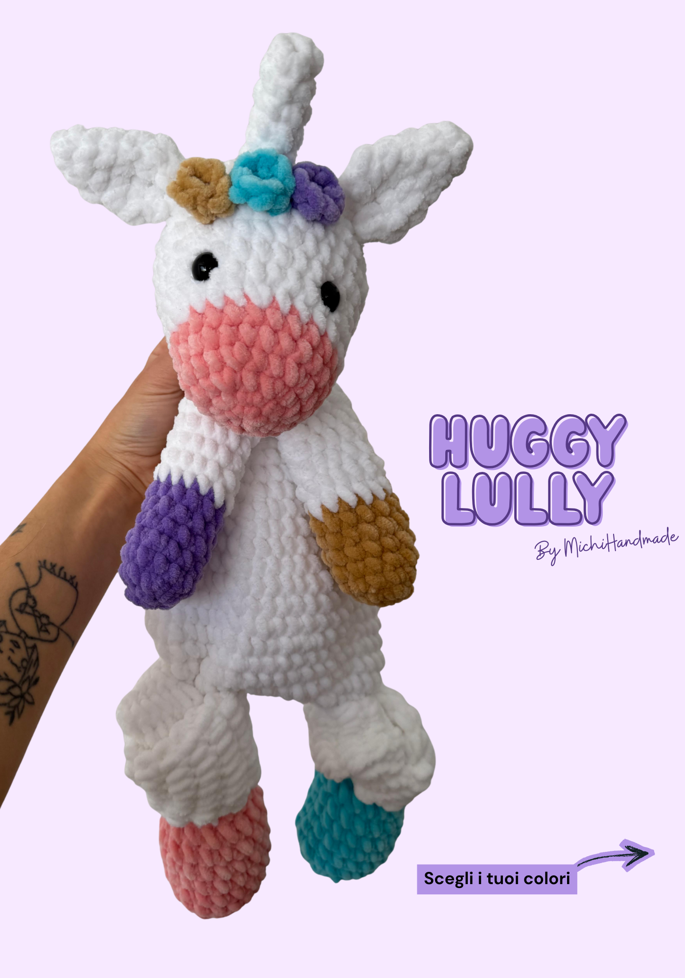 Huggy Lully fatto a mano - su ordinazione