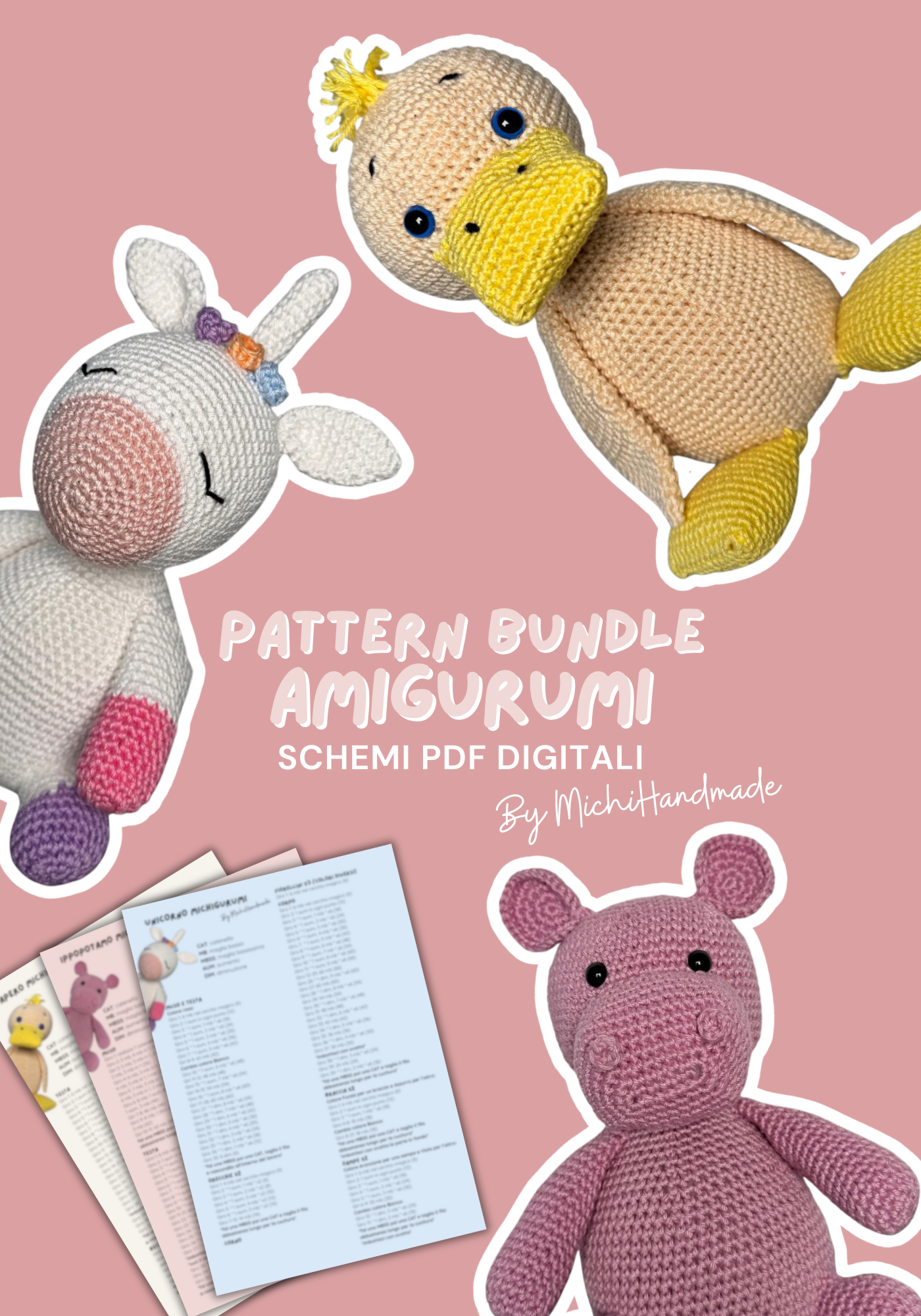 Pattern Bundle Amigurumi – PDF digitali